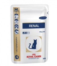 Royal Canin Renal ветеринарная диета консервы для кошки ренал с цыпленком 85 гр. 